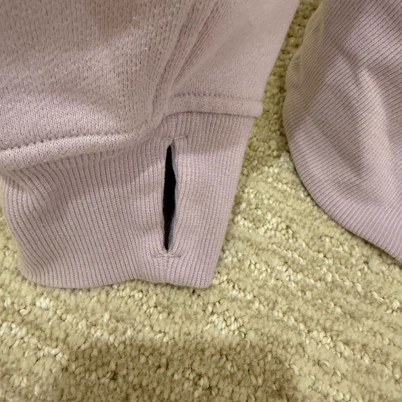 Lavender lululemon long scuba 1/4 zip - Picture 5 of 5
